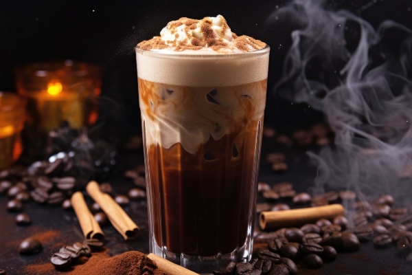 Christmas drinks offering - festive coffee